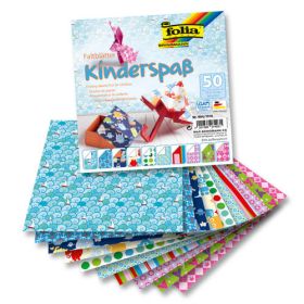 Faltblätter Kinderspaß, 15 x 15 cm, Sortiment, 50 Blatt-image