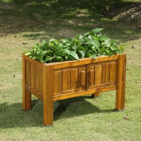 Outdoor-Pflanzkasten mit Wurzelfenster-image