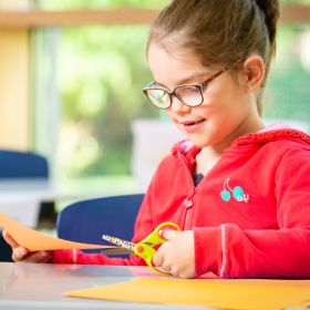 Kindergartenschere "Blob", rund, 13 cm, Linkshänder-image