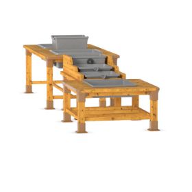 Outdoor Sand-u. Wassertische, 3er-Set-image