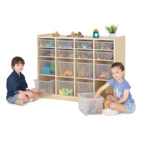 Regalschrank mit 16 Fächern inkl. Boxen-image