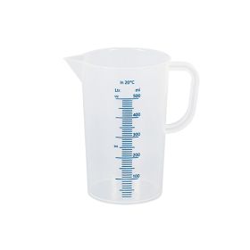 Messbecher, 0,5 l, Ø 9 cm, H 13 cm, transparent-image