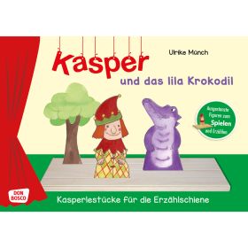Erzählschiene-Figurenset - Kasper & das lila Krokodil-image