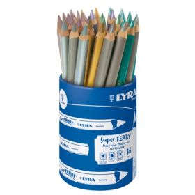 Lyra-Super Ferby metalic, lackiert, 36er Sortiment-image