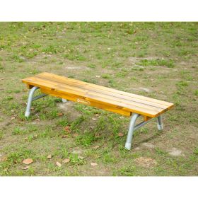 Outdoor Bank stapelbar, 120 x 28 x 26 cm, 2er-Set-image