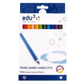 edu³ Prime Jumbo Dreikantgriff, 12er Sortiment-image