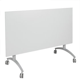 Seitenklapptisch mit Melaminplatte, fahrbar B/H/T: 160x72x80 cm-image