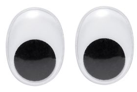 Wackelaugen oval,  20 x 15 mm-image