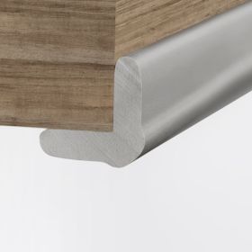 Kantenschutz soft, grau, 2x 1 m-image