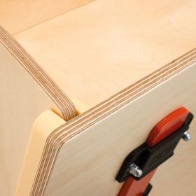 Bollerwagen aus Holz mit Luftbereifung, Länge 70 cm-image