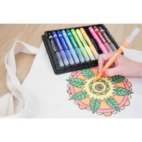 Textilmalstifte Giotto Decor textile, 12 Stk.-image