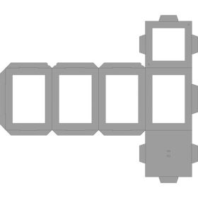 Laterne aus Fotokarton mini, 5 Stk., Sortiment-image