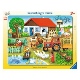 Puzzle Was gehört wohin? 15-tlg.-image