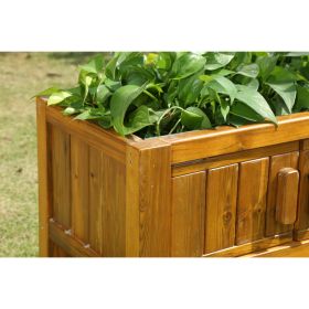 Outdoor-Pflanzkasten mit Wurzelfenster-image