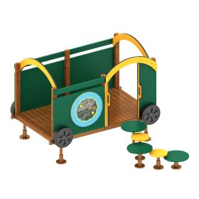 Eisenbahn, 12-teilig, ohne Kriechtunnel-image