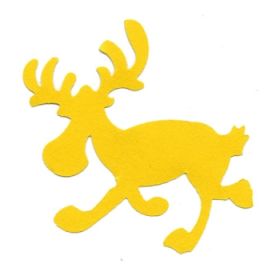 Jumbo Motivstanzer Elch-image