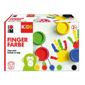 Fingerfarbe KIDS 6er-Set-image