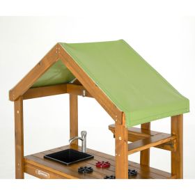 Outdoor Spielküche aus Holz mit Dach-image