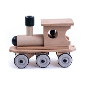 DYNAMIKO Holzzug Lokomotive schwarz-image