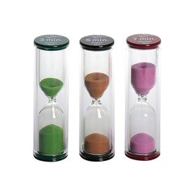 Sanduhr Tea-Time, Ø 2,3 cm, H 8cm, 3er Set-image