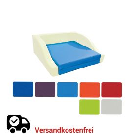 Matratze Kunstleder f.  Halbes Bettchen, Farbe nach Wahl-image
