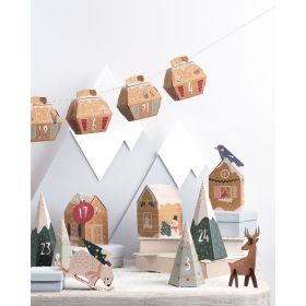 Adventskalender Village in the Snow, Bastelset-image