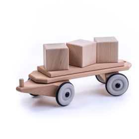 DYNAMIKO Holzzug Würfelwagen-image