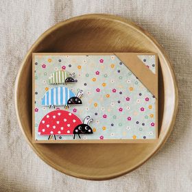 Motivkarton Mattline 250 g, " Marienkäfer" 10 BG-image