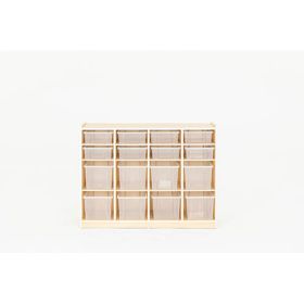 Regalschrank mit 16 Fächern inkl. Boxen-image