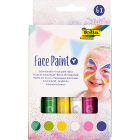 Schminkstifte Face Paint Sweet, 6er-Set-image