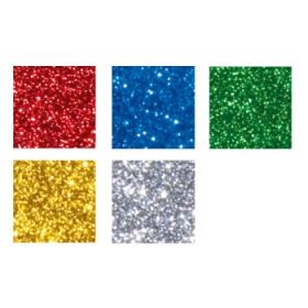 Glitter Moosgummi Set, 20 x 29 cm, 5 Bogen-image