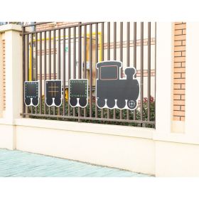 Outdoor-Kreidetafel "Zug", 4-tlg.-image