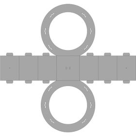 Laternenrohlinge aus Fotokarton, rund, 5 Stück-image